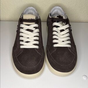 SeaVees Brown and Cream Sneakers